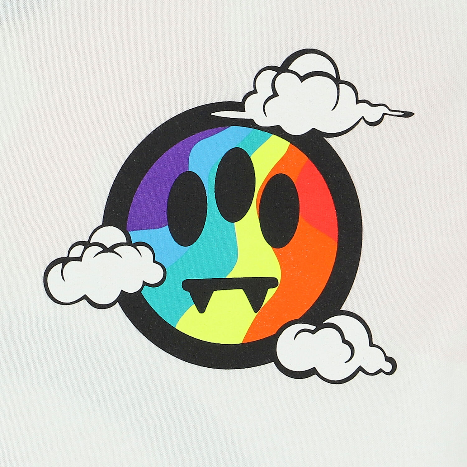 تيشيرت بالشعار باللون الأبيض, 1, hi-res image number null