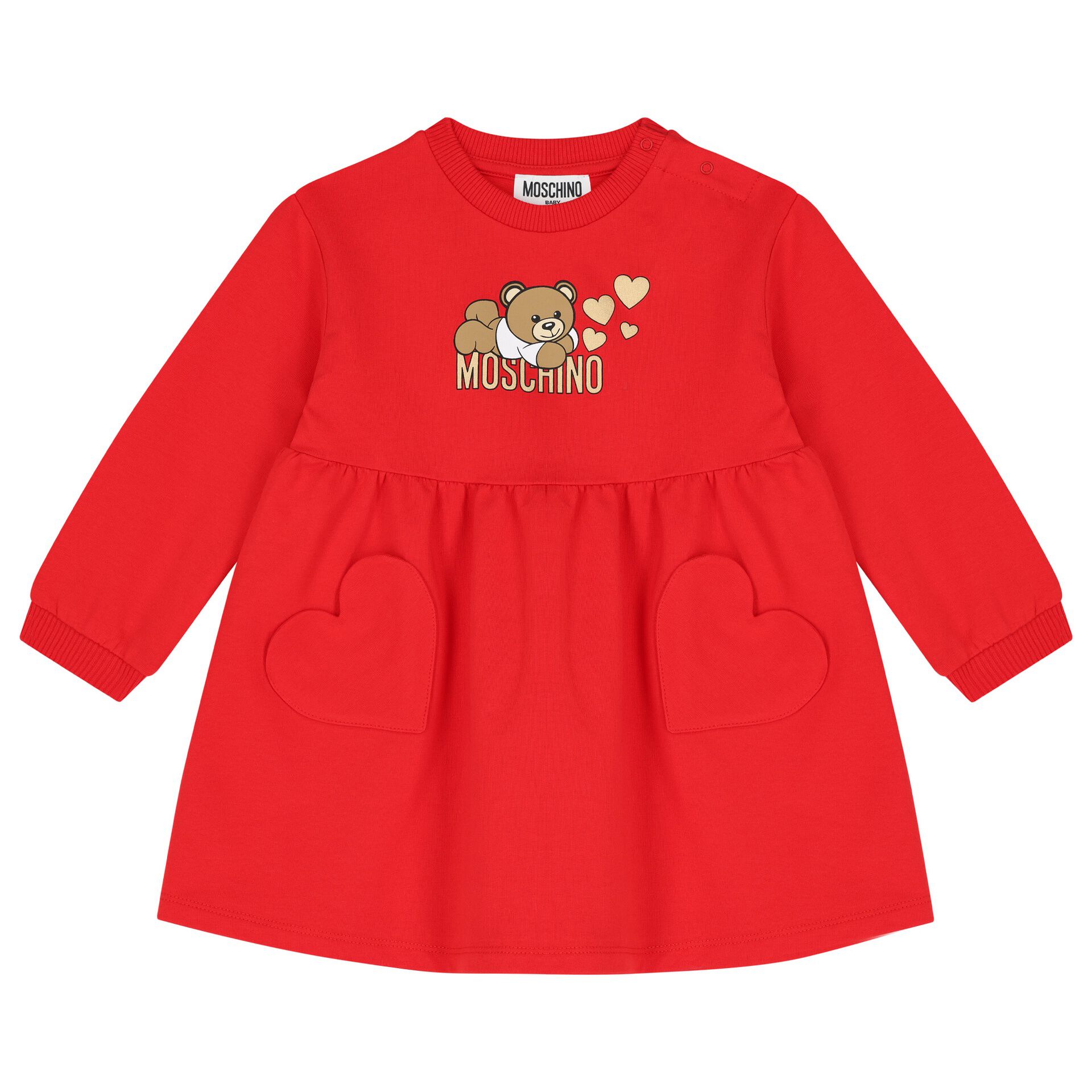 Moschino baby red dress top