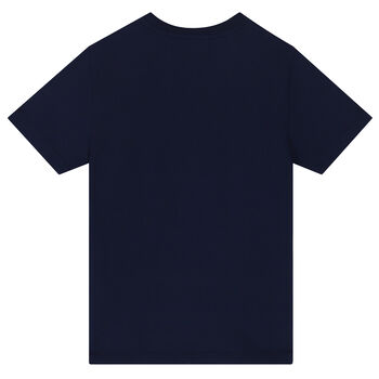 Boys Navy Logo T-Shirt