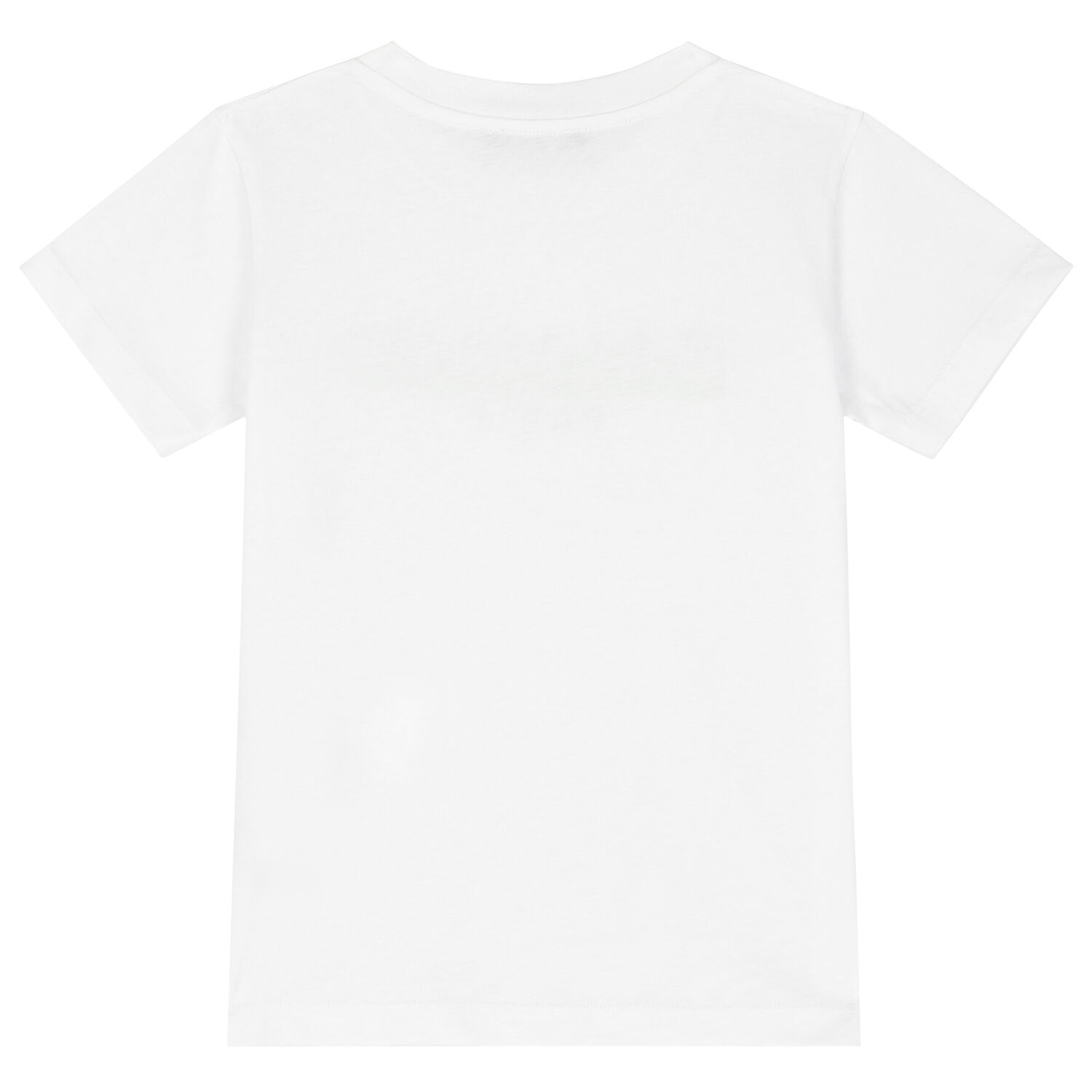 Boys White Logo T-Shirt, 1, hi-res