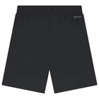 Boys Black Logo Dri-FIT Shorts, 2, hi-res