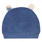 طقم أفرول أولاد بالشعار باللون الأبيض و الأزرق, 1, hi-res