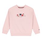 Girls Pink Logo Sweatshirt, 1, hi-res
