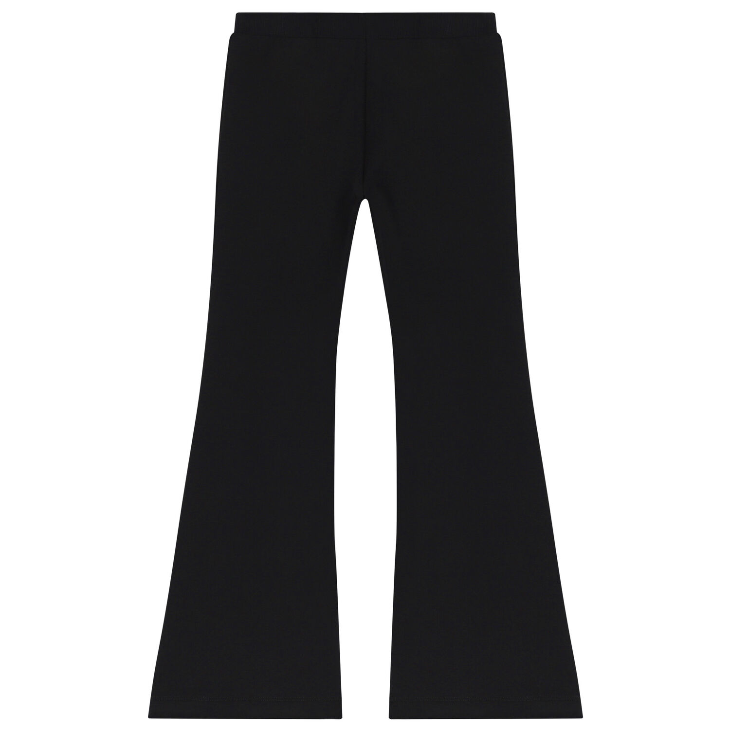 Girls Black Teddy Bear & Heart Trousers, 1, hi-res image number null