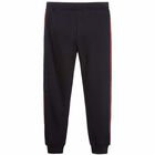 بنطلون رياضى باللون الكحلى للاولاد, 1, hi-res