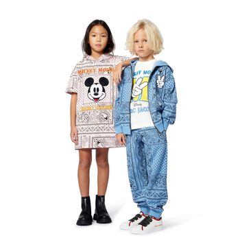 Blue Bandana Mickey Mouse Joggers