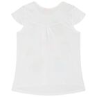 طقم شورت بنات بطبعه فواكه باللون الابيض والوردى, 1, hi-res