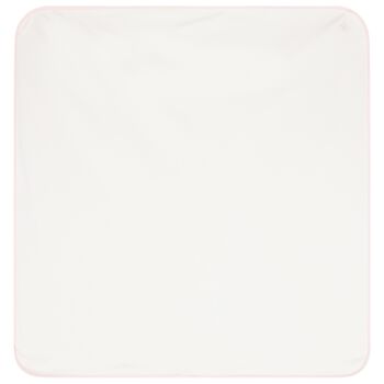 Emile et Rose Baby Girls Pink & White Blanket, 2 Baby Girls Pink & White Blanket