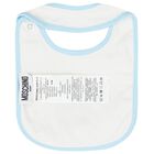 Blue & White Teddy Bear Logo Babygrow Gift Set, 3, hi-res