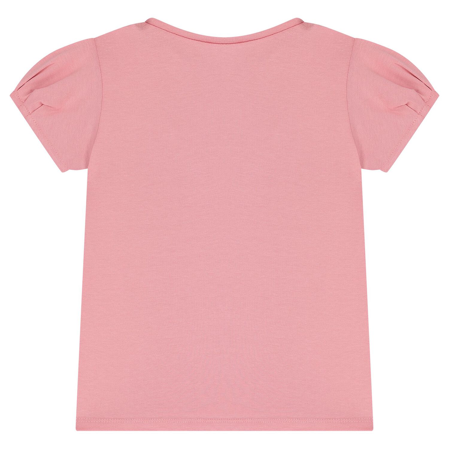 Girls Pink Bow T-Shirt, 2, hi-res image number null