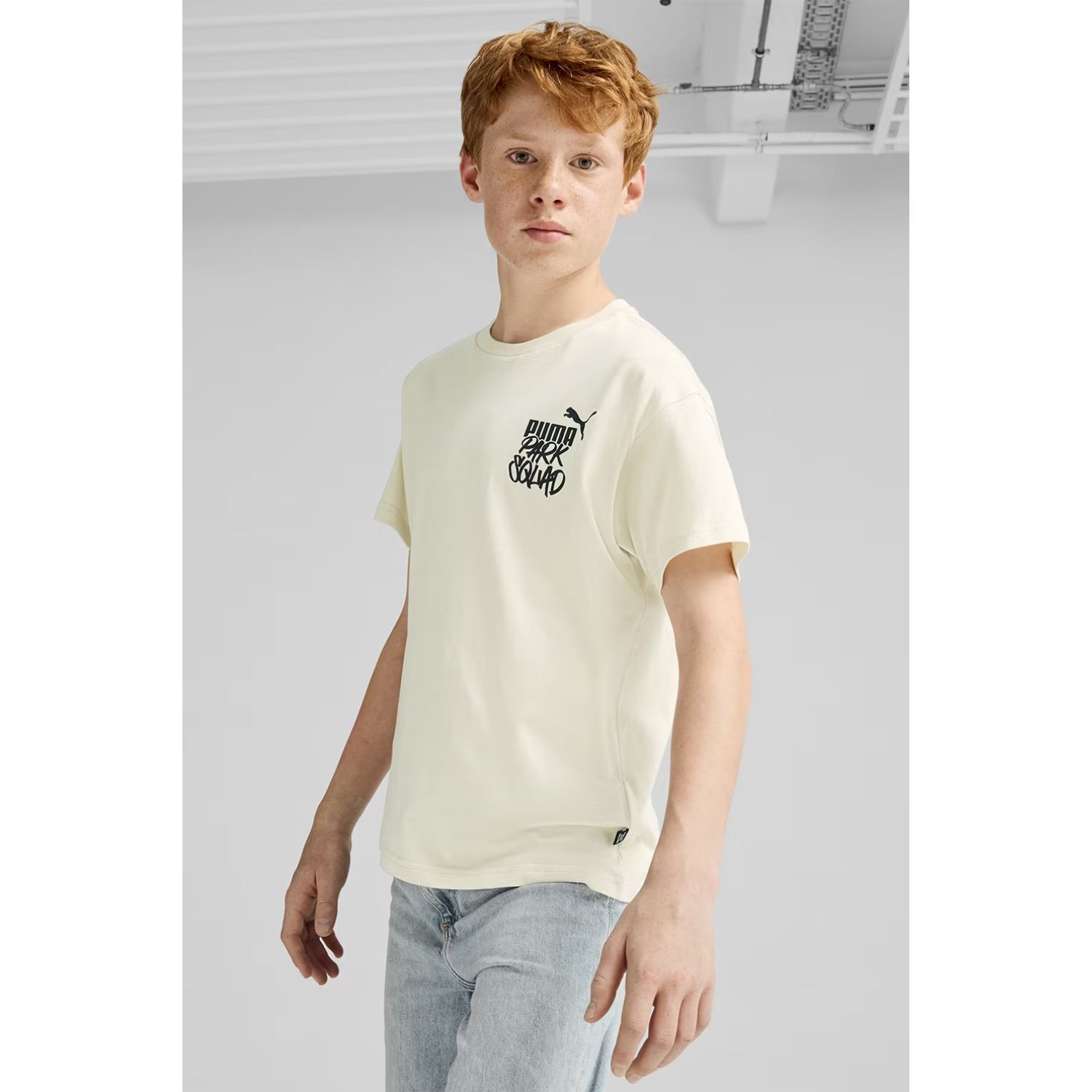 Boys Ivory Logo T-Shirt, 1, hi-res image number null