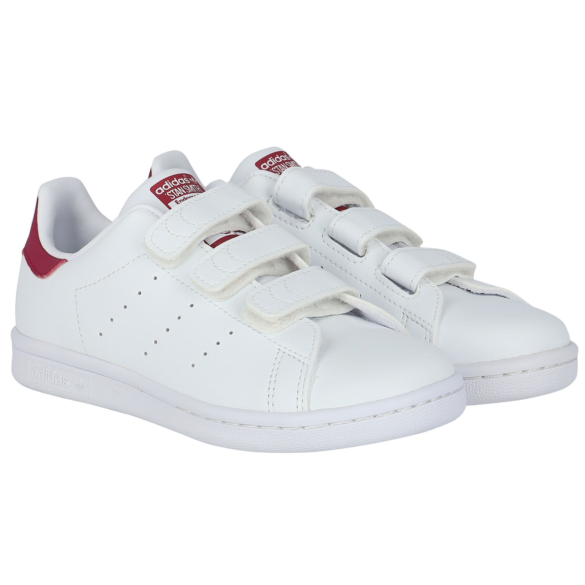 Adidas originals stan top smith junior trainers