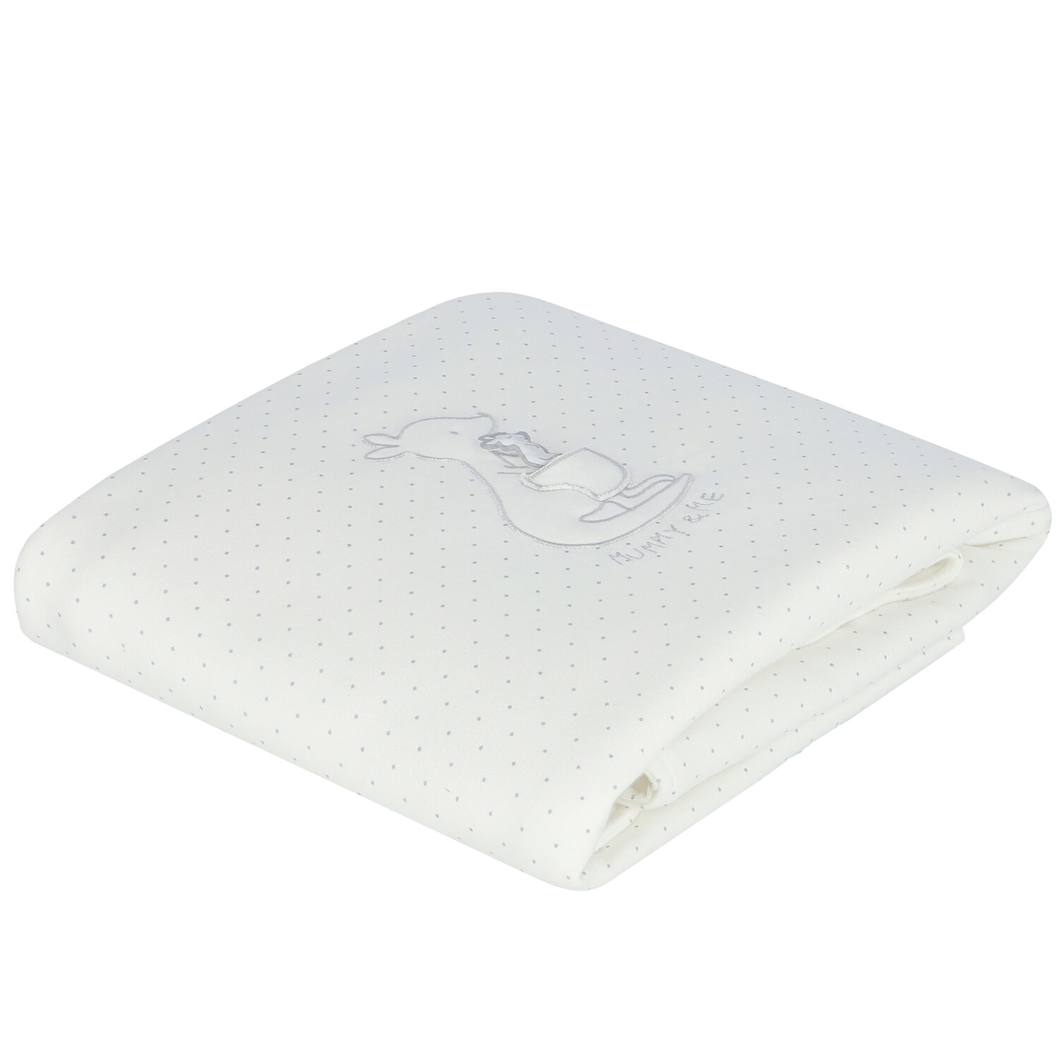 White Kangaroo Baby Blanket, 1, hi-res