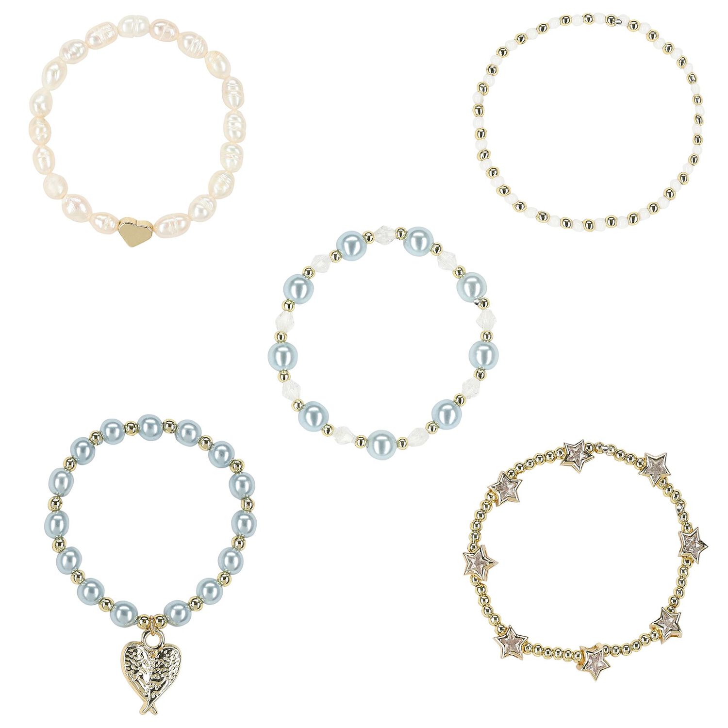 أساور بنات  باللون الأزرق, 10, hi-res image number null