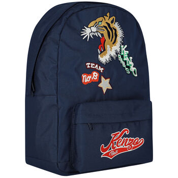 Navy Blue Varsity Tiger Backpack