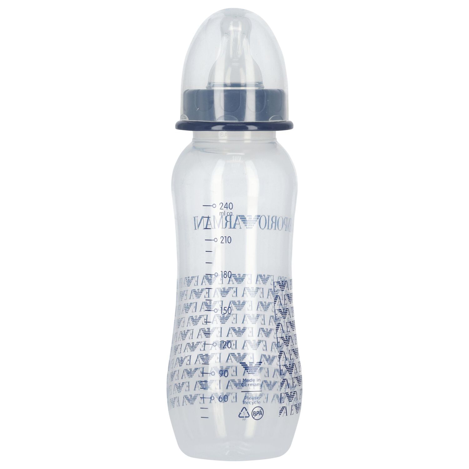Baby Boys Navy Blue Logo Baby Bottle, 3, hi-res