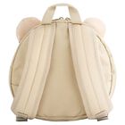 Girls Beige Teddy Bear Backpack ( 26 CM ), 2, hi-res