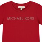 Girls Red Logo T-Shirt, 1, hi-res