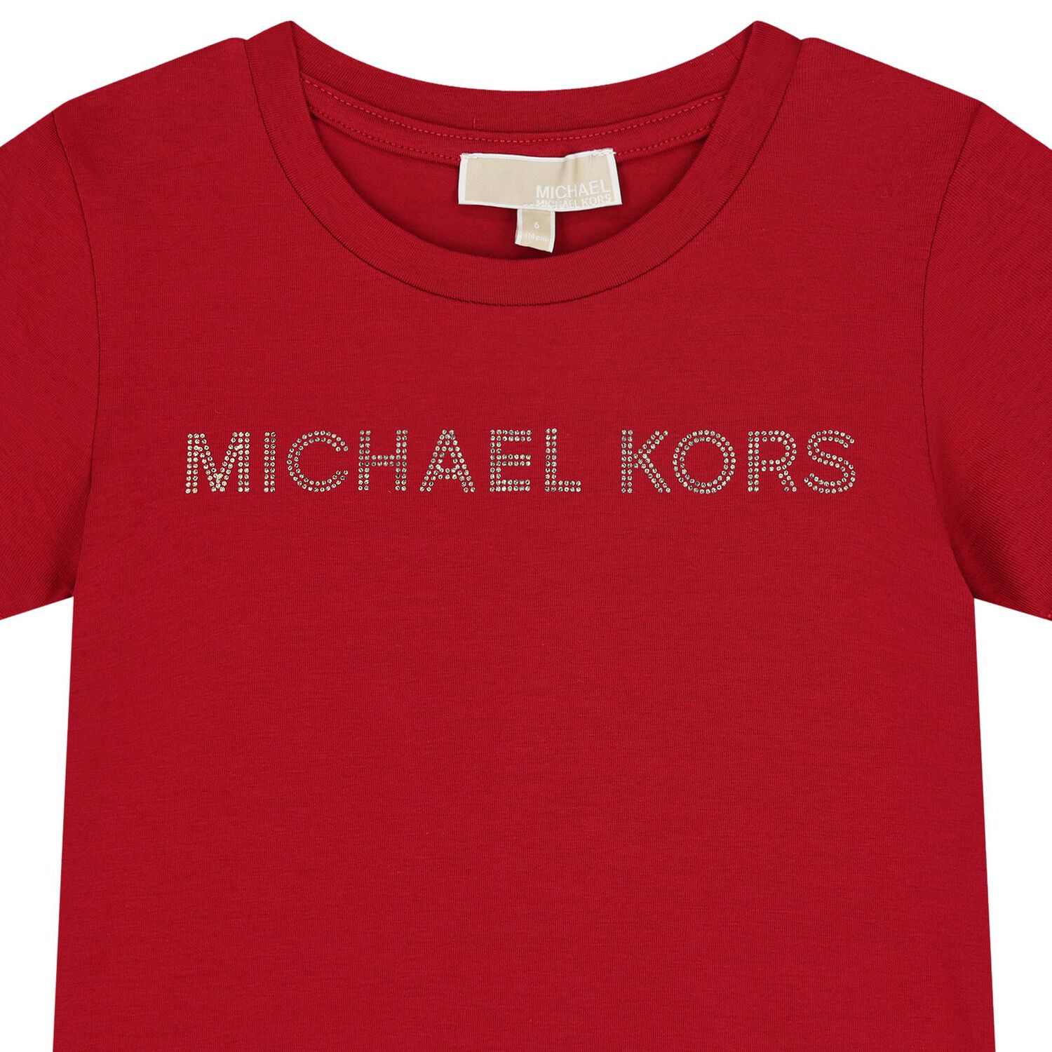 Girls Red Logo T-Shirt, 1, hi-res image number null