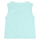 طقم شورت باللون الأخضر والأبيض للأولاد الصغار, 1, hi-res