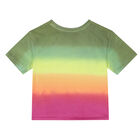 Girls Multi-Colored Logo Tie Dye T-Shirt, 1, hi-res