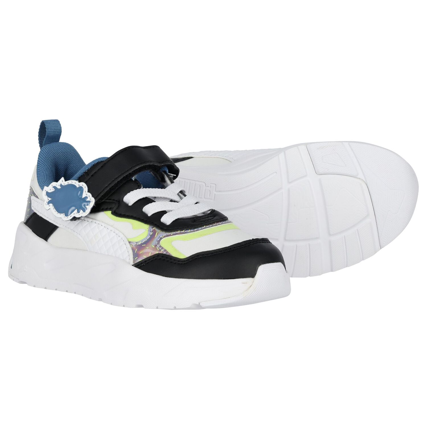 White Trinity Trolls 2 AC+ Trainers, 1, hi-res image number null