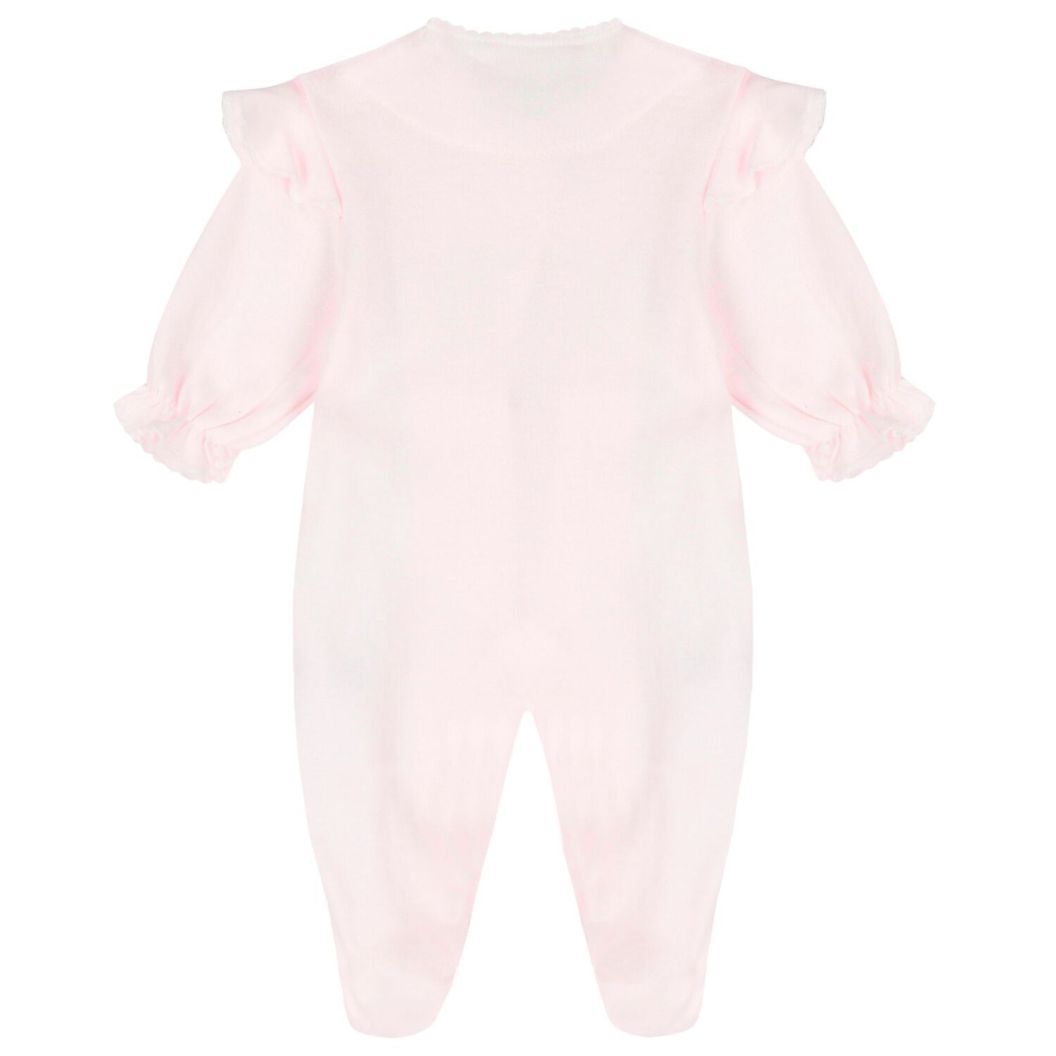 Baby Girls Pink Floral Babygrow, 1, hi-res image number null