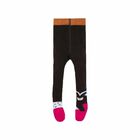 Girls Charcoal Tights, 1, hi-res