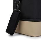 Black & Beige Logo Changing Bag ( 39CM ), 1, hi-res