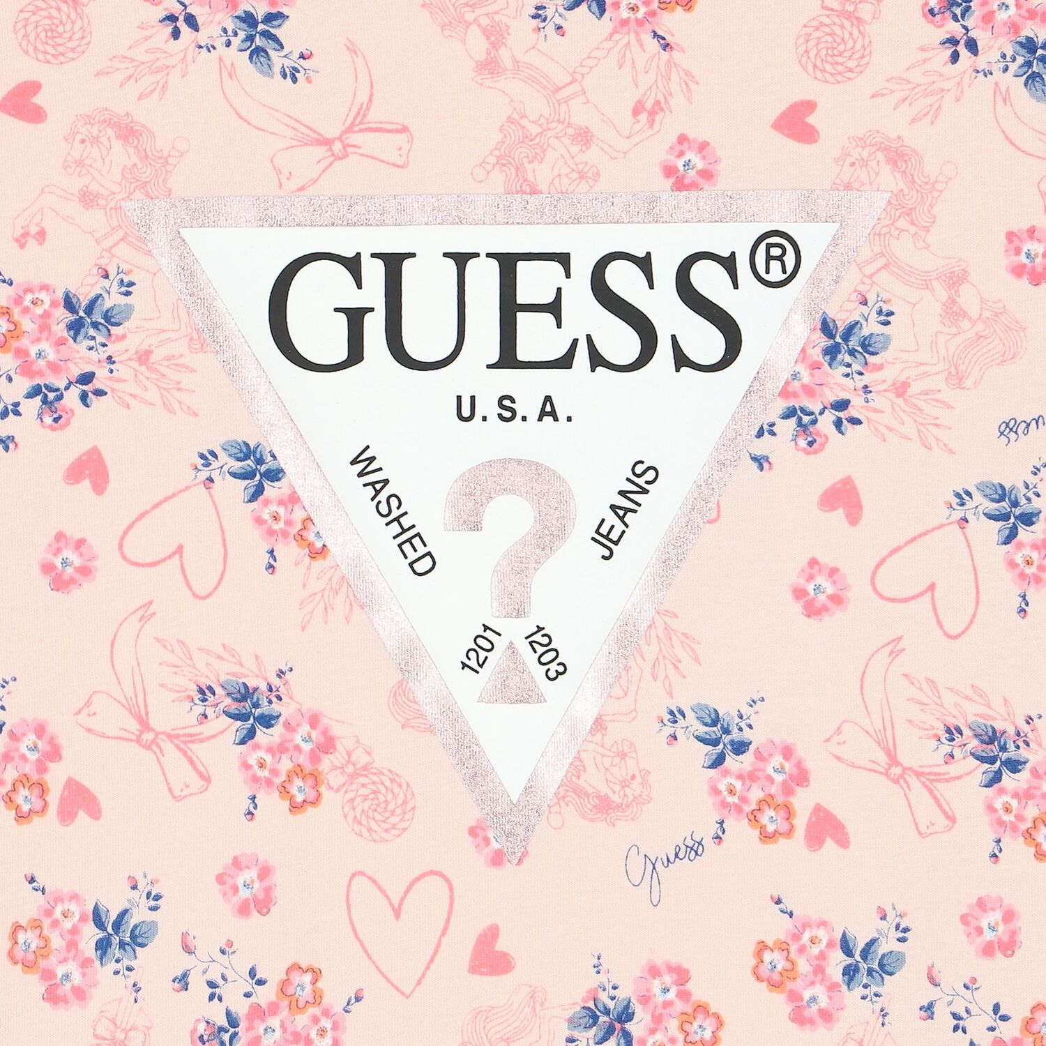 Girls Pink Logo T-Shirt, 1, hi-res