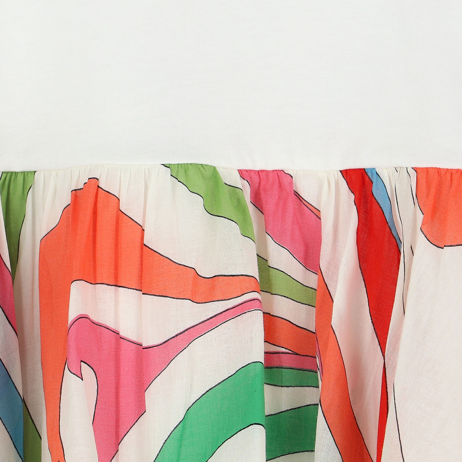 فستان بالشعار باللون العاجي, 1, hi-res