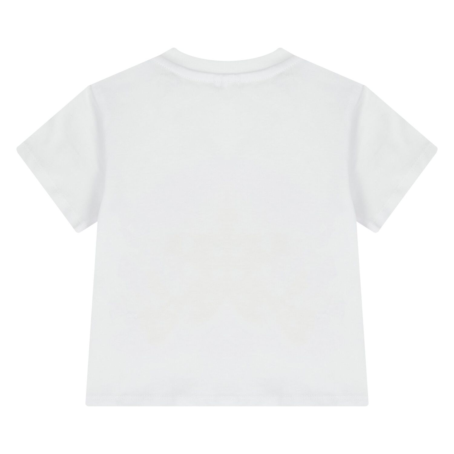 Younger Girls White Star Logo T-Shirt, 1, hi-res