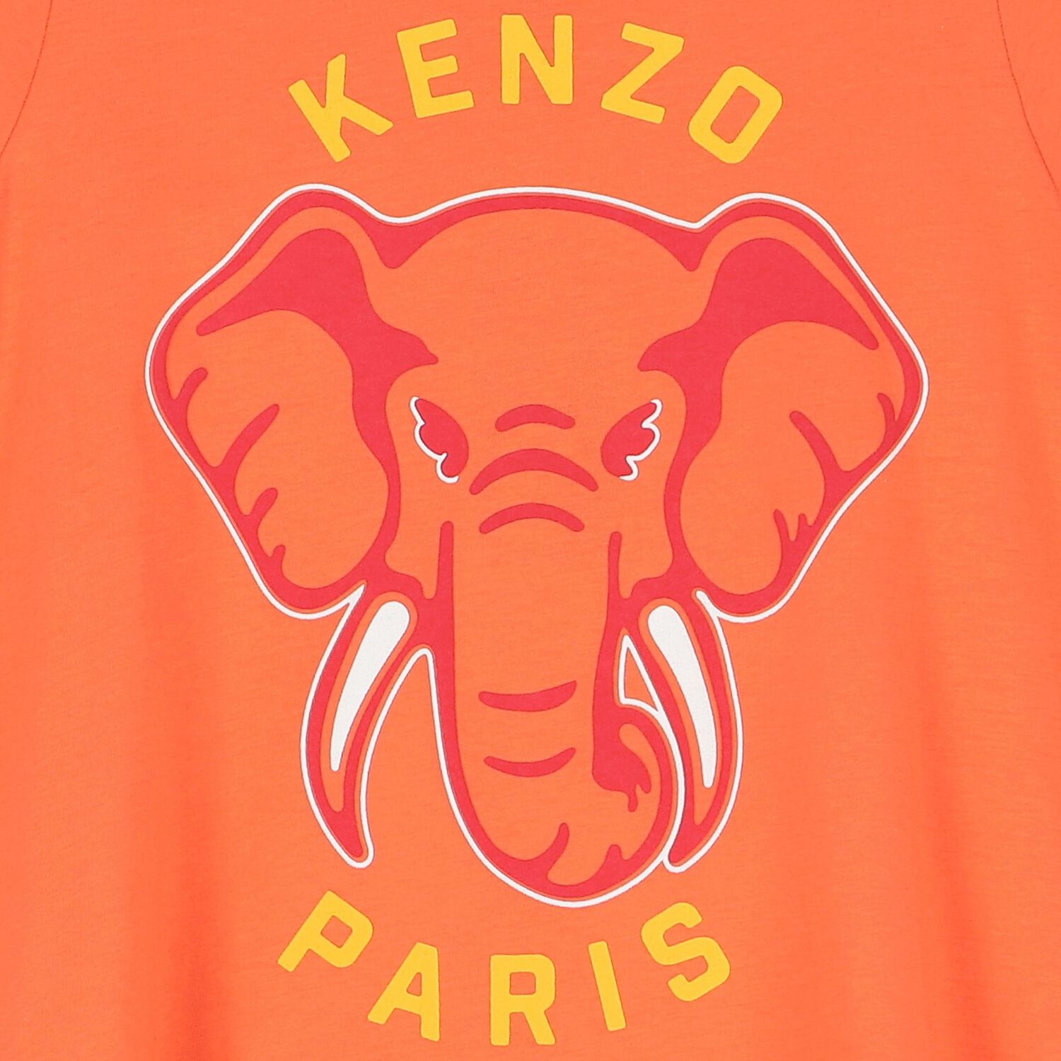 فستان بنات بشعار الفيل باللون البرتقالى, 2, hi-res image number null