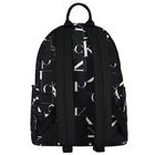 حقيبة ظهر بالشعار باللون الأسود, 1, hi-res