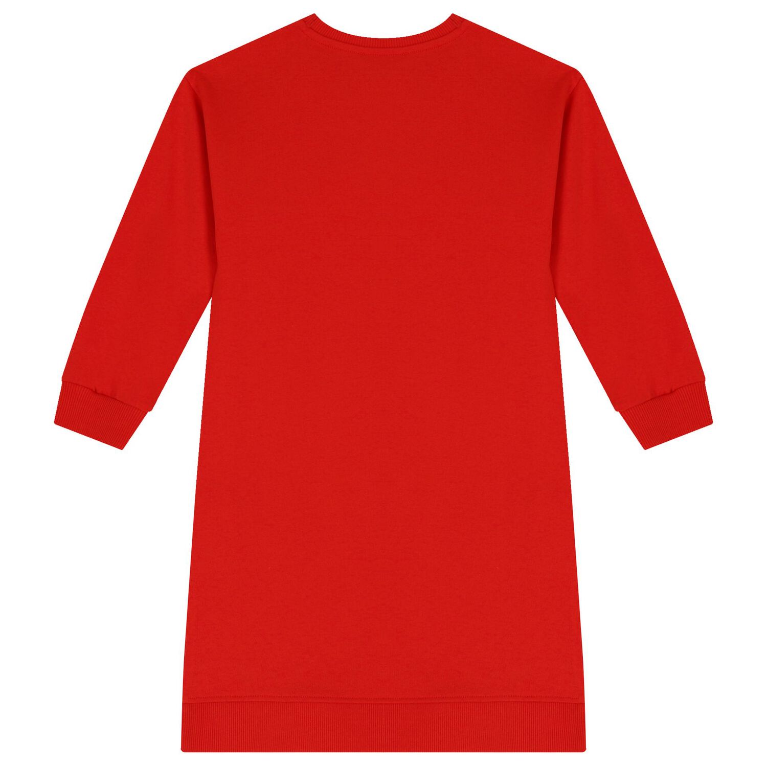 فستان بنات بشعار تيدى باللون الأحمر, 2, hi-res image number null