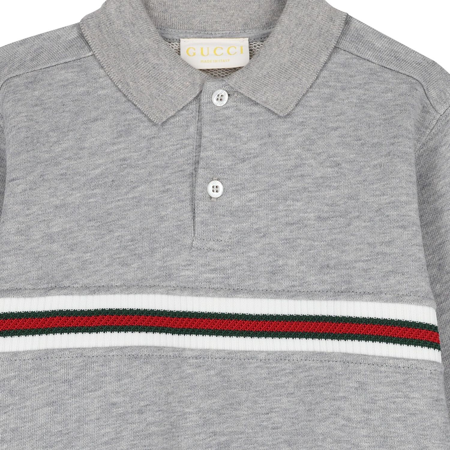 سويت شيرت أولاد بخطوط ويب باللون الرمادي , 1, hi-res