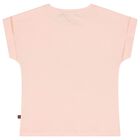 Girls Pink Zigzag Logo T-Shirt, 2, hi-res