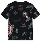 Boys Black Jordan Logo T-Shirt, 2, hi-res