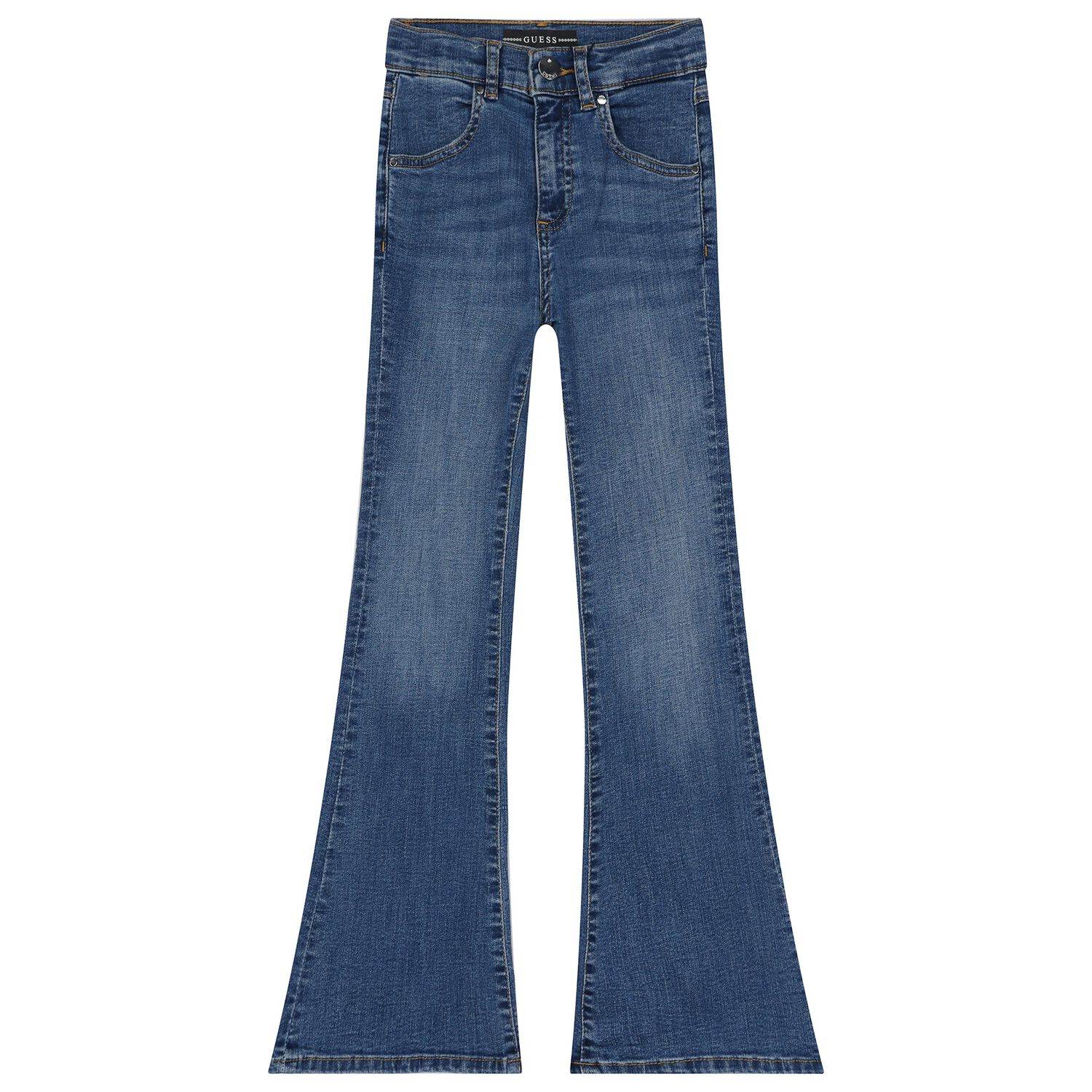 بنطلون جينز أزرق للبنات, 2, hi-res image number null