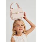 Girls Pink Logo Handbag, 2, hi-res