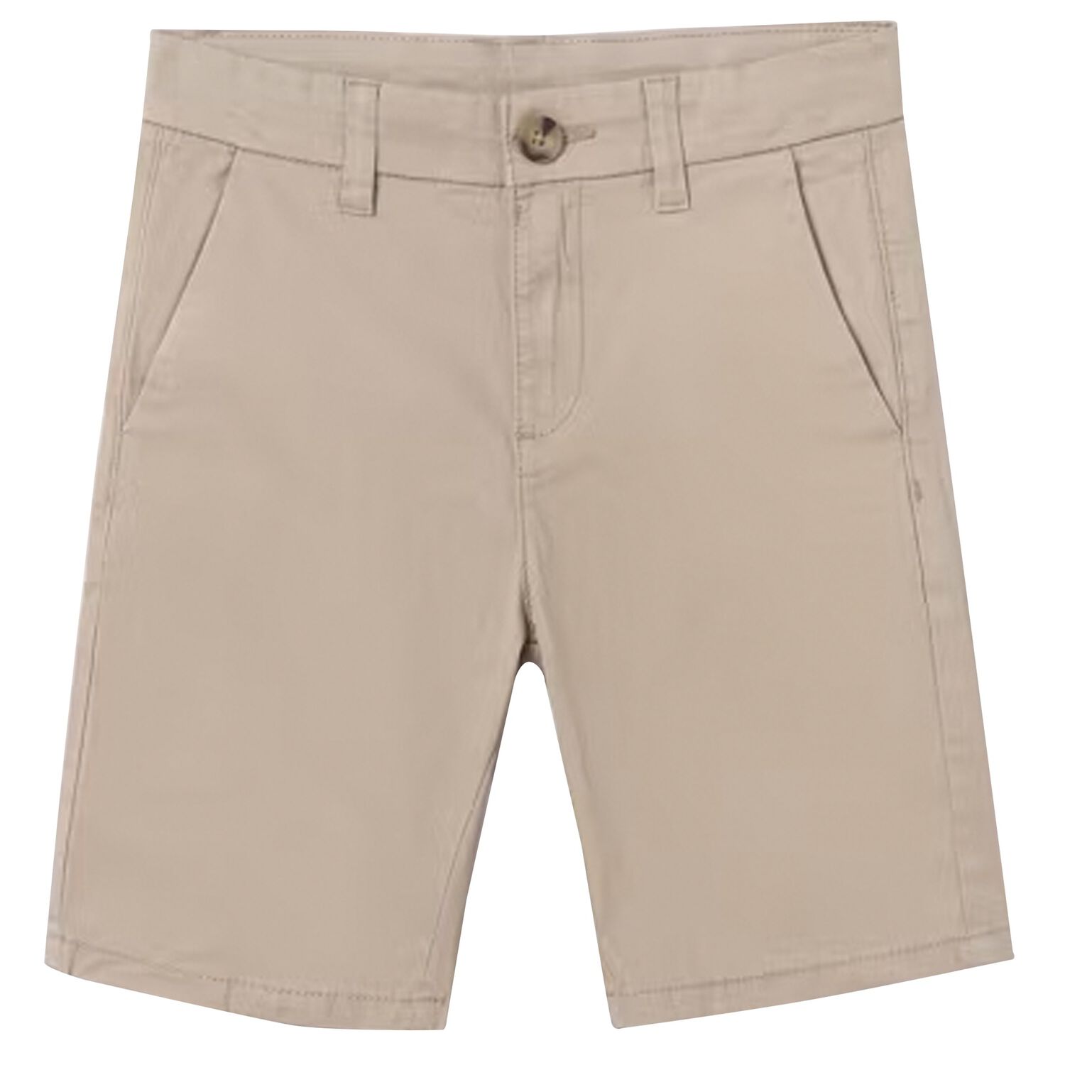 Boys Beige Chino Shorts, 2, hi-res image number null