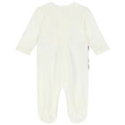 Ivory Teddy Bear Babygrow, 1, hi-res