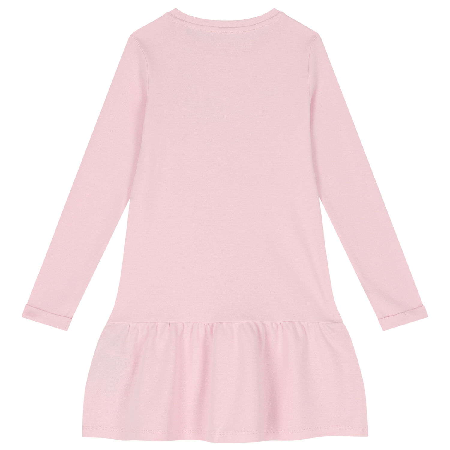 Girls Pink Logo Dress, 1, hi-res image number null