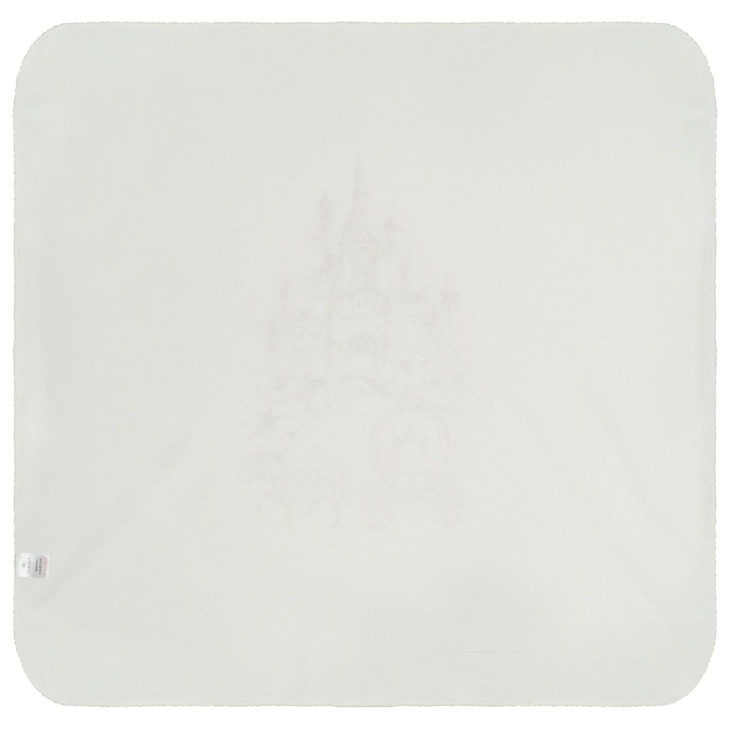 Baby Girls Ivory Blanket & Hat Set , 1, hi-res