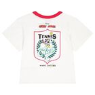 Girls White Disney T-Shirt, 1, hi-res
