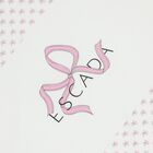 بطانيه بنات بالشعار بفيونكه باللون الوردى والابيض , 1, hi-res