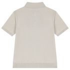 Boys Grey Polo Shirt, 1, hi-res