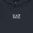 سويت شيرت بغطاء للراس للاولاد بالشعار باللون الكحلى , 4, hi-res