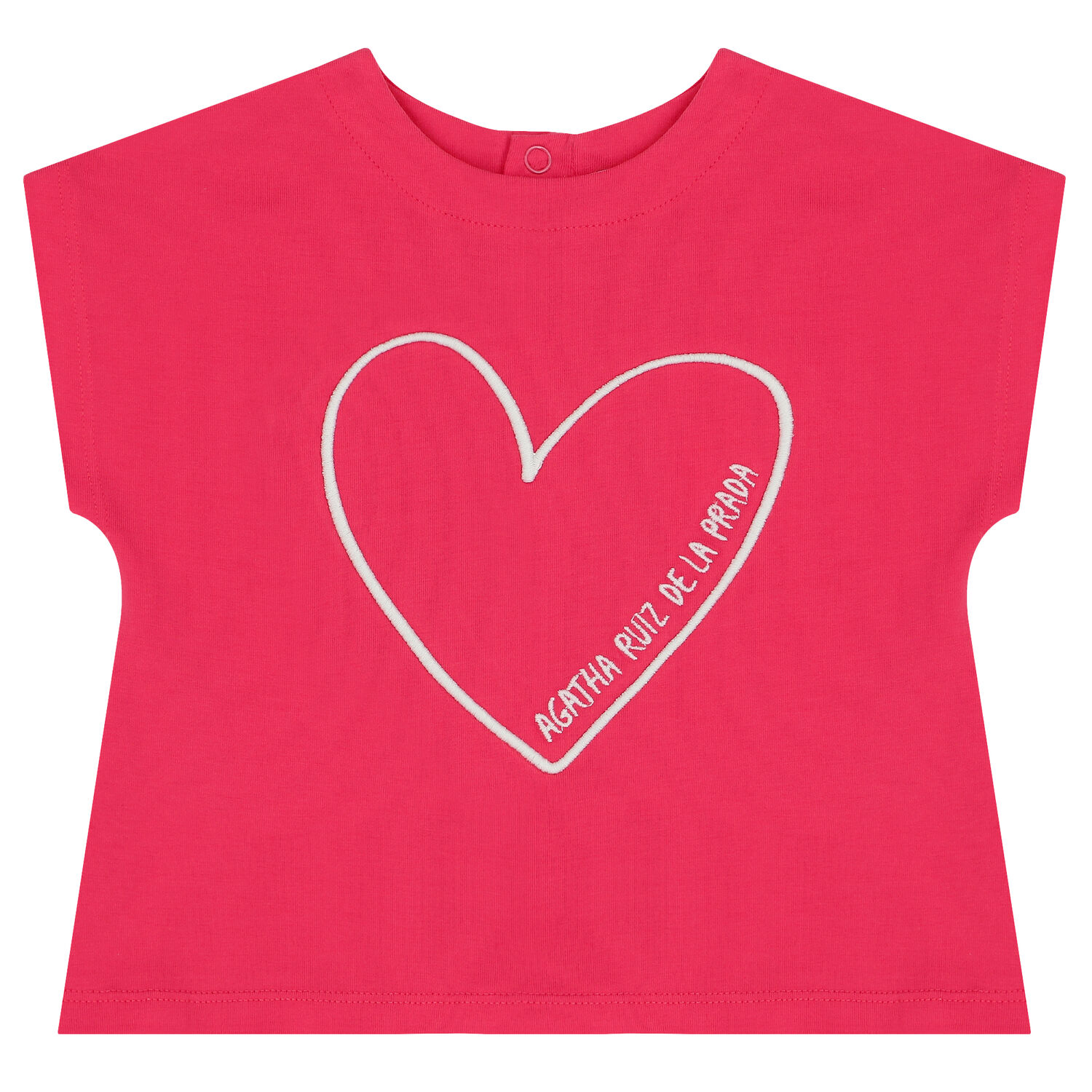 طقم تنورة بنات باللون الوردي والأبيض, 1, hi-res