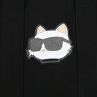 Girls Mini Me Black Choupette Handbag ( 18cm ), 1, hi-res